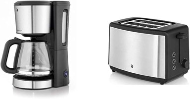 WMF set Bueno, aparat za filter kavu 10 šalica, 1000 W i toster