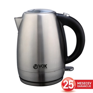 VOX Kuhalo za vodu WK-4701, 1.7 L, nehrđajući čelik, srebrna