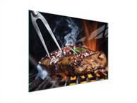 TMK Staklena zaštita za štednjak ili ploču za kuhanje 70x52, grill