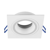 Ugradbena svjetiljka Indi D, četvrtasta, bijela