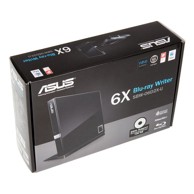 ASUS Blu-ray vanjski snimač SBW-06D2X-U, crni, 90-DT20305-UA151KZ