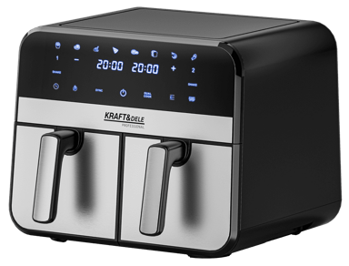 NIKCORP Friteza Airfryer KD4180 9 l 2500 W, crna