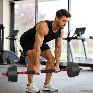 2-u-1 Set bućica 121 x 19,5 x 19,5 cm, crna/crvena