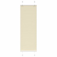 Roleta plisirana, 45x150 cm, širina tkanine 44,4 cm, krem