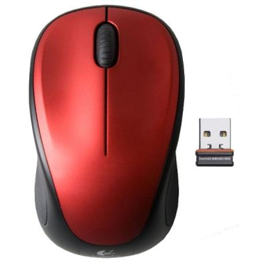LOGITECH Miš Wireless Mouse M235, ambidekster, bežični, optički