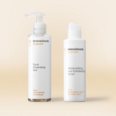 NORTHIX Set za čišćenje lica Rice InnovaGoods, 2 kom