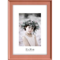 STYLER Narančasti zidni okvir Malaga, 28 x 37 cm