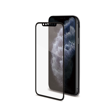 CELLY Zaštitno staklo za iPhone 11 Pro Max crno