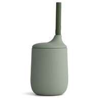 LIEWOOD Šalica za učenje pijenja Ellis, zelena i tamno zelena mix