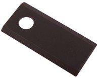 WARYŃSKI Nož kosilice XD570, otvor 18,25 mm, 107 x 50 x 4 mm, 25 kom