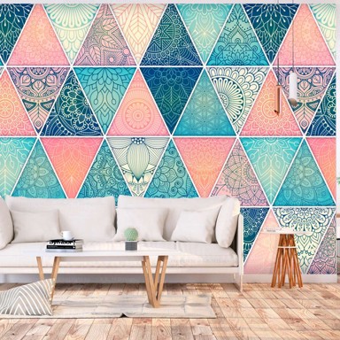 Foto tapeta Oriental Triangles 150x105