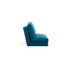 BALCAB HOME Petrolej zelena sklopiva sofa 120 cm Taida, 120x68x26 cm