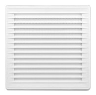 AIRROXY Ventilacijska rešetka s mrežicom 170 x 170 FI 100 RX 02-246, bijela