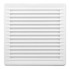 AIRROXY Ventilacijska rešetka s mrežicom 170 x 170 FI 100 RX 02-246, bijela
