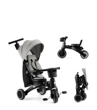 KINDERKFRAFT Sklopivi tricikč JAZZ 2, siva