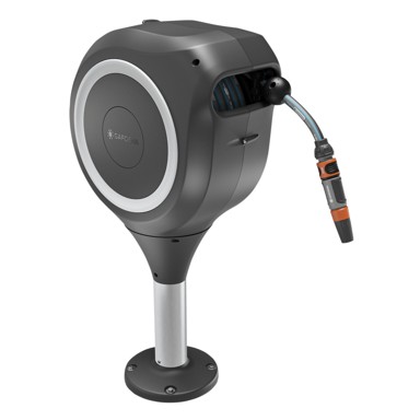 GARDENA Terasna kutija za crijevo RollUp S (bijela), 15 m