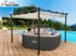 Vrtna pergola Para Sole Estivo, 3 × 3 × 2,4 m, vodootporni krov