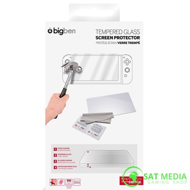 BIGBEN Zaštitna folija Tempered Glass Screen Protector za Nintendo Switch