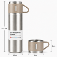 LIVEFY Termosica Vello 500 ml, bež