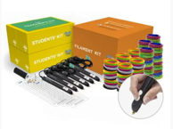 3DOODLER Edukacijski set Flow s 12 olovaka i filamentima, višebojni