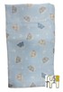 Platnena pelena Blue Bears in Rings