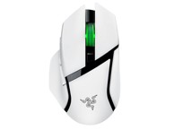 RAZER Miš Basilisk V3 X HyperSpeed, 18000 DPI, Bluetooth, 2.4 GHz, bijeli