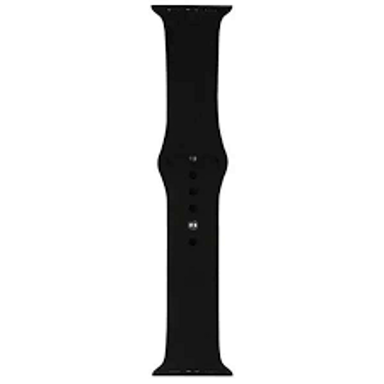 BELINE Zamjenski remen Silicone za Apple Watch, 42/44/45/49 mm, crni