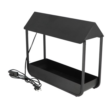 ESSCHERT DESIGN Metalna vreća za uzgoj LED Light, metal, prirodna