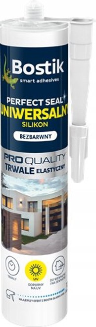 BOSTIK Univerzalni silikon Perfect Seal 280 ml, bezbojni