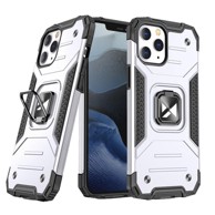 WOZINSKY Oklopna futrola Ring Armor, iPhone 13 Pro Max, srebrna