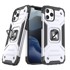WOZINSKY Oklopna futrola Ring Armor, iPhone 13 Pro Max, srebrna