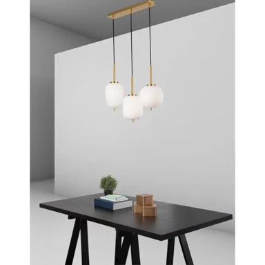 NOVA LUCE Visilica Lato NL9624067, E14, IP20, zlatni mesing