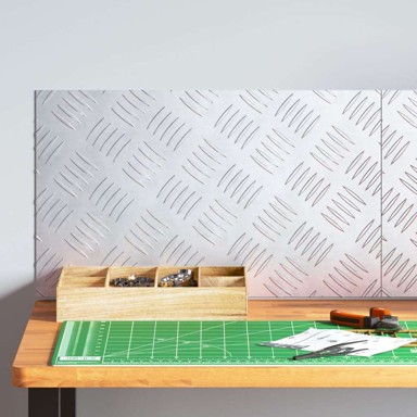 Aluminijske protuklizne ploče 2 kom 50x30 cm