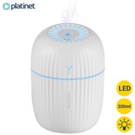 PLATINET Ovlaživač zraka HAZY PHMAH, LED rasvjeta, timer, bijela