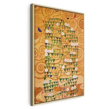 Slika Gustav Klimt – Tree of Life, 80x120 cm, u prirodnom drvenom okviru