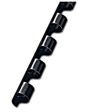 GBC Plastična spirala za uvez, 10 mm, 100 komada, crna, 4028175