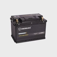 ENERBLOCK Baterija LiFePO4 12V 80Ah 1024Wh, BMS Bluetooth