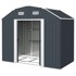 HOMESTAR Vrtna sjenica 238 x 132 x 198,5 cm, tamnosiva