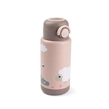 DONE BY DEER Dječja termo boca Tiny Farm Powder, 340 ml