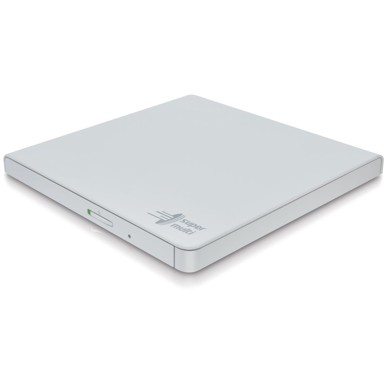 HITACH Vanjski DVD snimač HLDS, GP57EW40, Slim, USB, bijeli