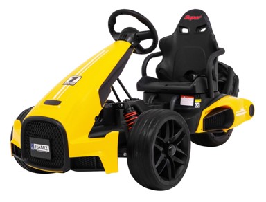 Go-kart na akumulator XR-1, žuti