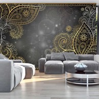 Samoljepljiva foto tapeta Gold orient 245x175