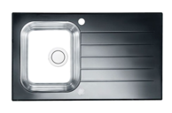 ALVEUS Sudoper Glassix Up 10 crna