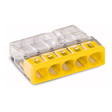 WAGO Stezaljke 5-polne brze instalacijske 10 kom