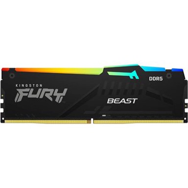 KINGSTON Fury Beast RGB KF556C40BBA-8, Radna memorija PC-44800, 8GB, DDR5 5600MHz, XMP