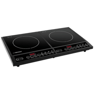 ESPERANZA Indukcijska ploča EKH008, 2000 W, 2 zone, staklokeramika, crna