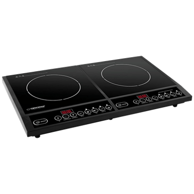 ESPERANZA Indukcijska ploča EKH008, 2000 W, 2 zone, staklokeramika, crna