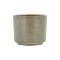 VILLA COLLECTION Tegla za bilje od kamenine ø 17 cm Leer