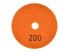 Polirni disk za suho brušenje kamenine, 100 mm, P200