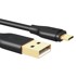 AUKEY Micro USB na USB-A kabel 1 m Quick Charge, crni